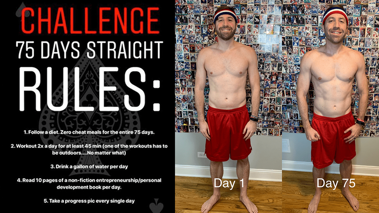 75 hard tips rob cressy