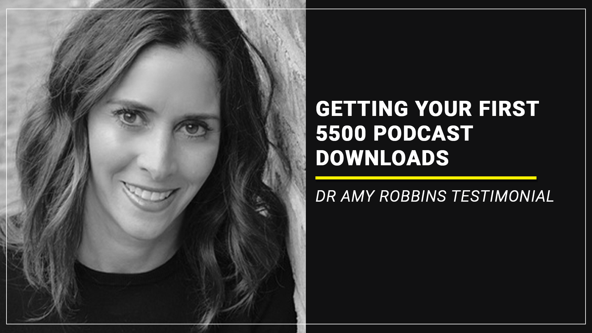 getting podcast downloads dr amy robbins