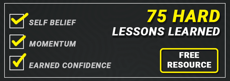 75 hard lessons learned