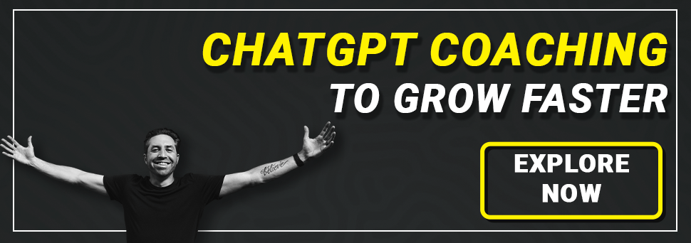 chatgpt coaching banner website